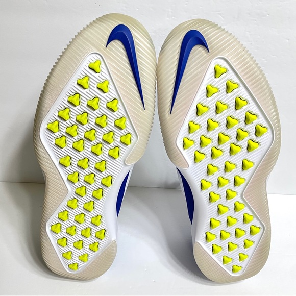 Nike Alpha Menace Turf Low Football Shoes Size 14.5 White Game Royal BV3997-101 - Picture 5 of 8